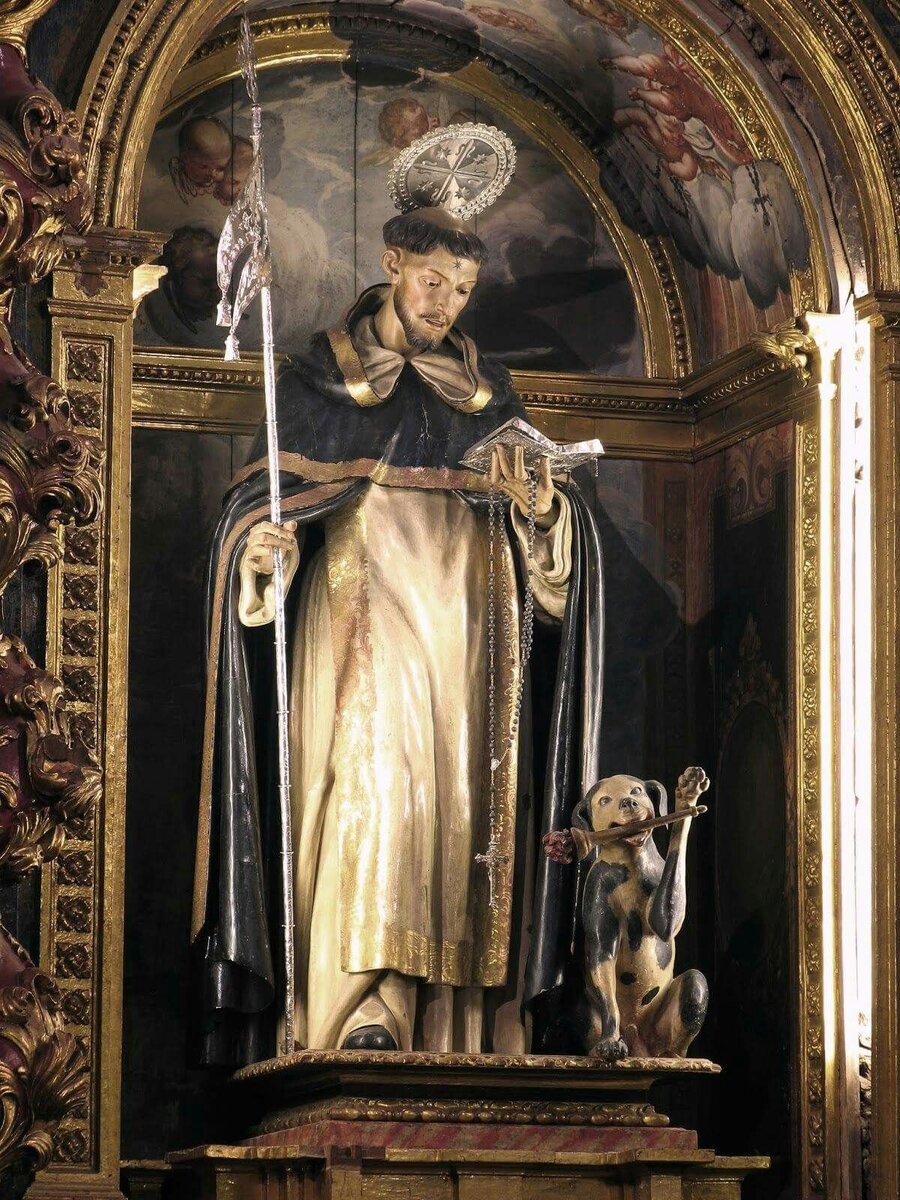 Santo Domingo de Guzmán Arte sacro, Pinturas, Arte religioso. Photo by Pinterest