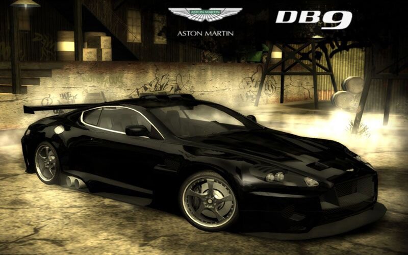 Nfs most wanted черный. Нфс мост вантед машины. Aston Martin db9 2005. Aston Martin из NFS most wanted. Машина Исси NFS most wanted.