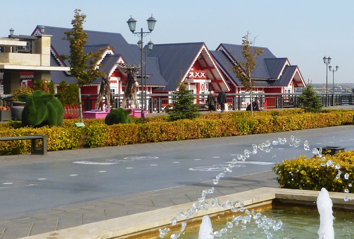 Набережная Казани потрясает своей красотой