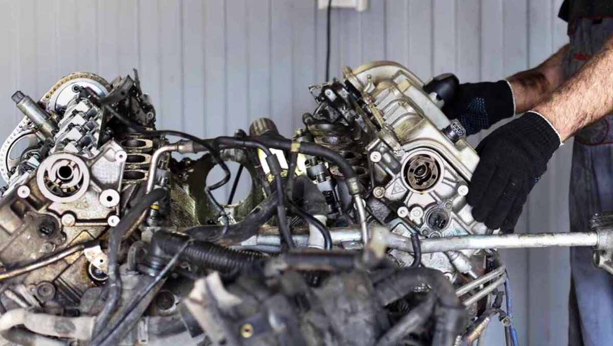 Ремонт Двигателя Порш Кайен 4.5. Готовь 200 тысяч, друг. Фото - porsche-family.ru