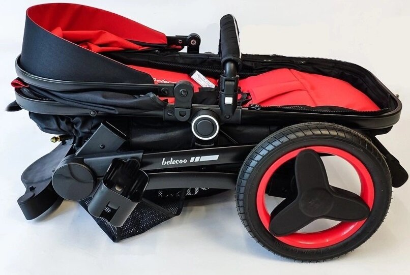 Коляска Belecoo 3в1 в сложенном виде