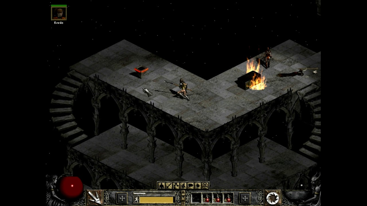 Один из самых оригинальных уровней во всей игре. Источник: playblizzard.com