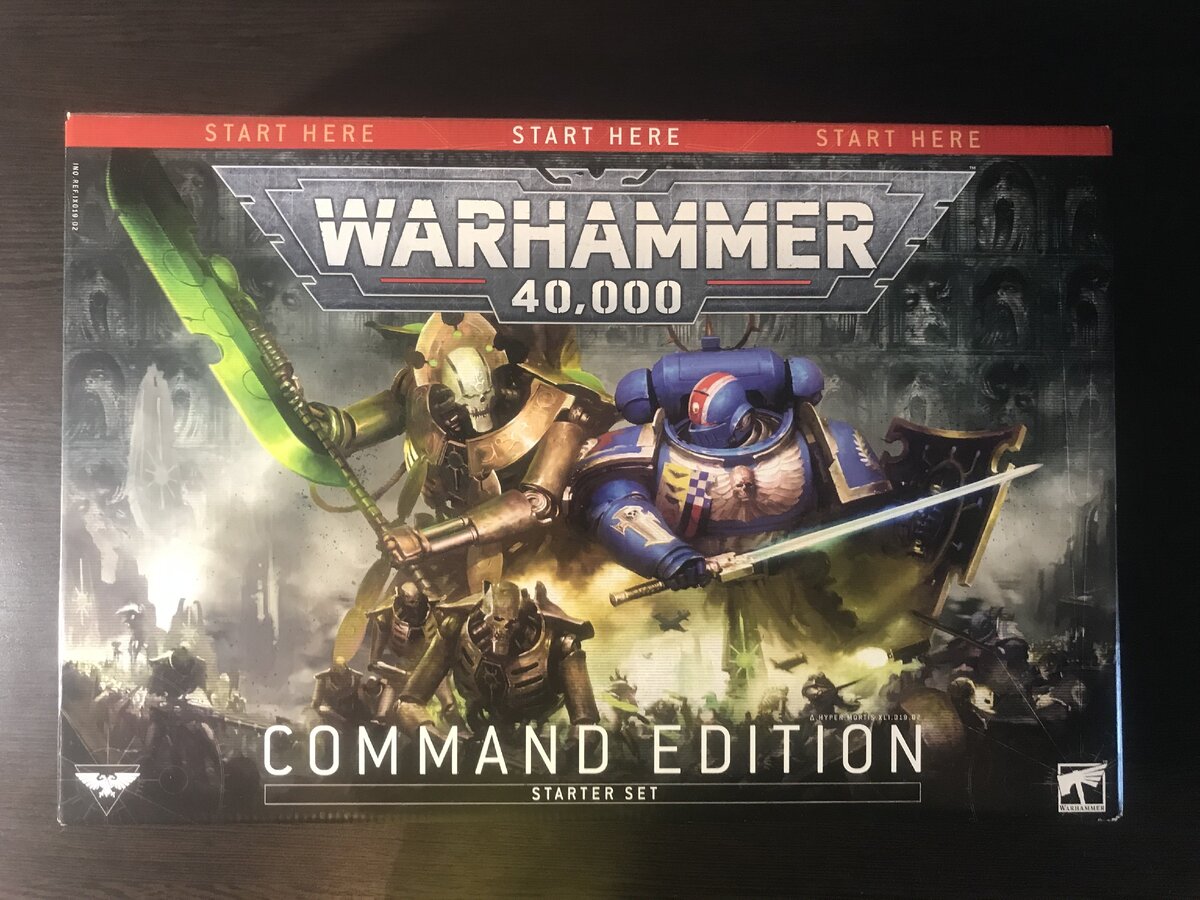 Warhammer 40,000: Command Edition.