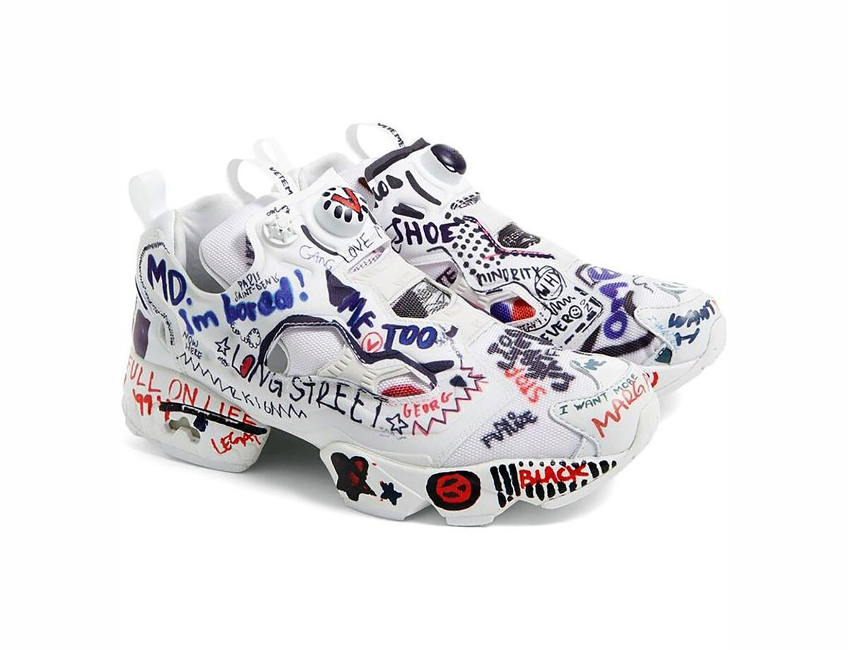 Кроссовки Reebok x Vetements