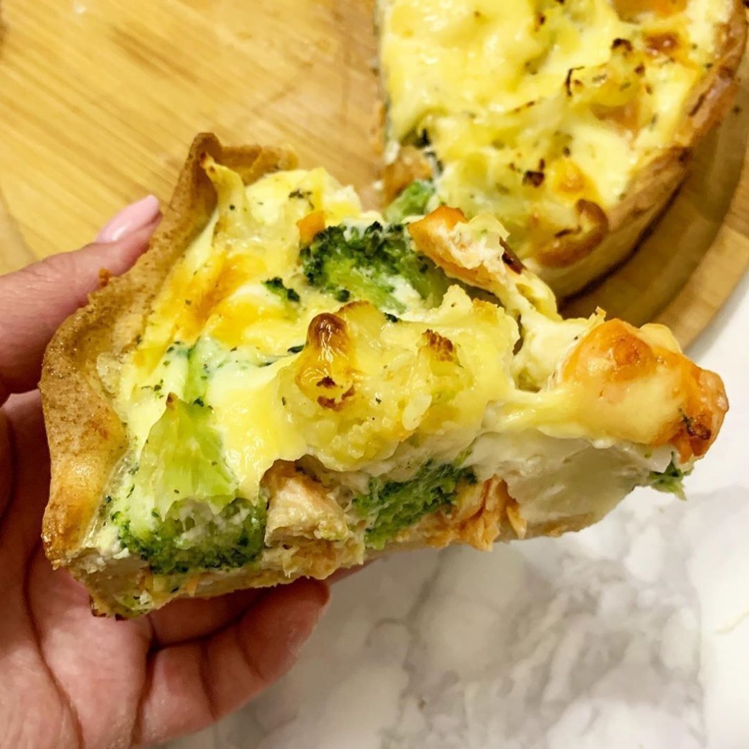 ПП-киш с творогом