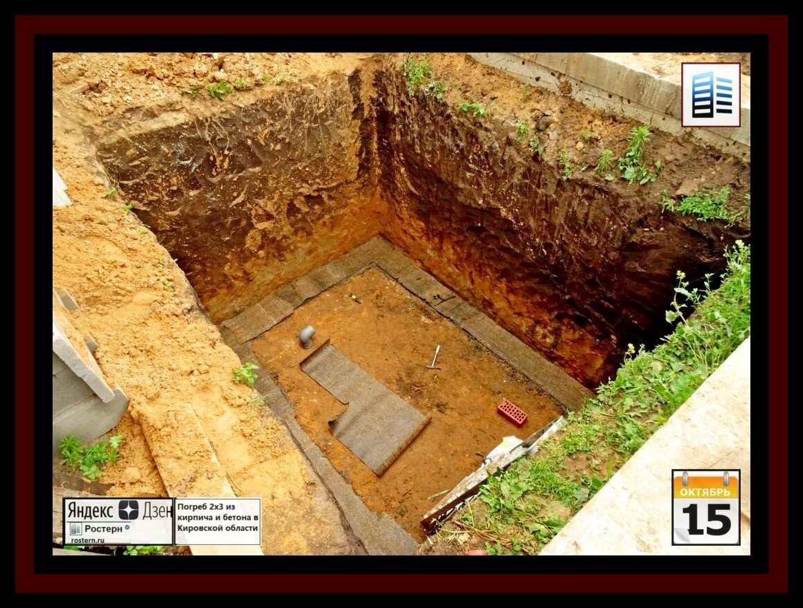 Кирпич: строим погреб своими руками