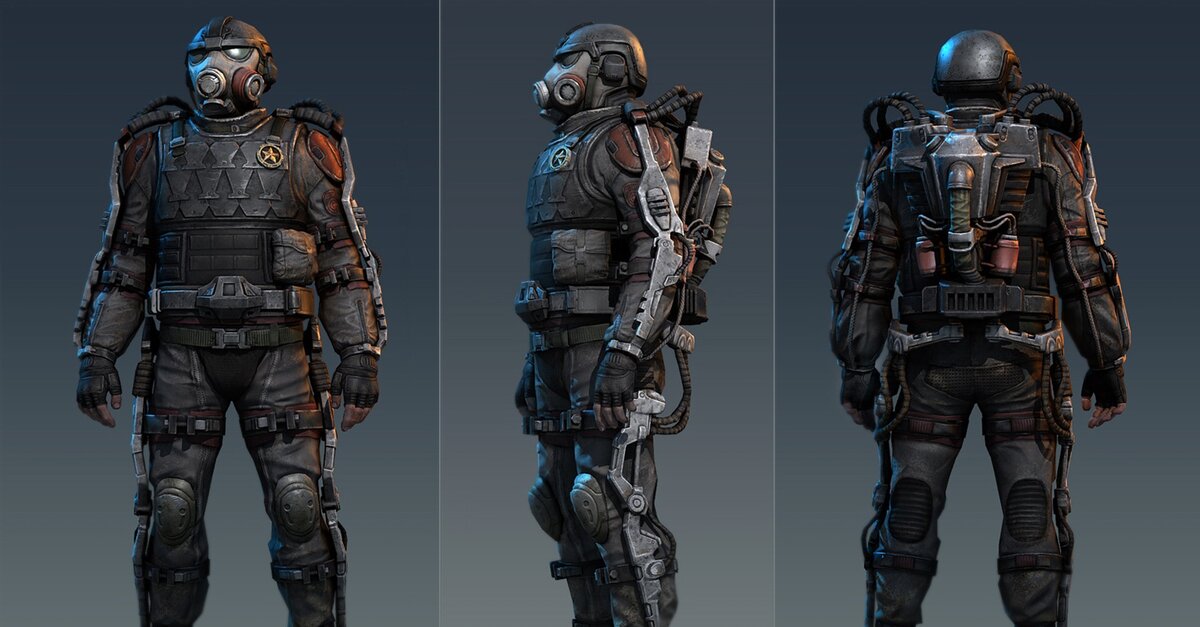 Рендер костюма из S.T.A.L.K.E.R. 2 Источник: Яндекс.Картинки