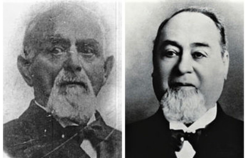 Якоб Дэвис - (слева) | Ливай Страусс - (справа) 