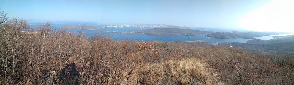 Гора Рузских на острове Русский