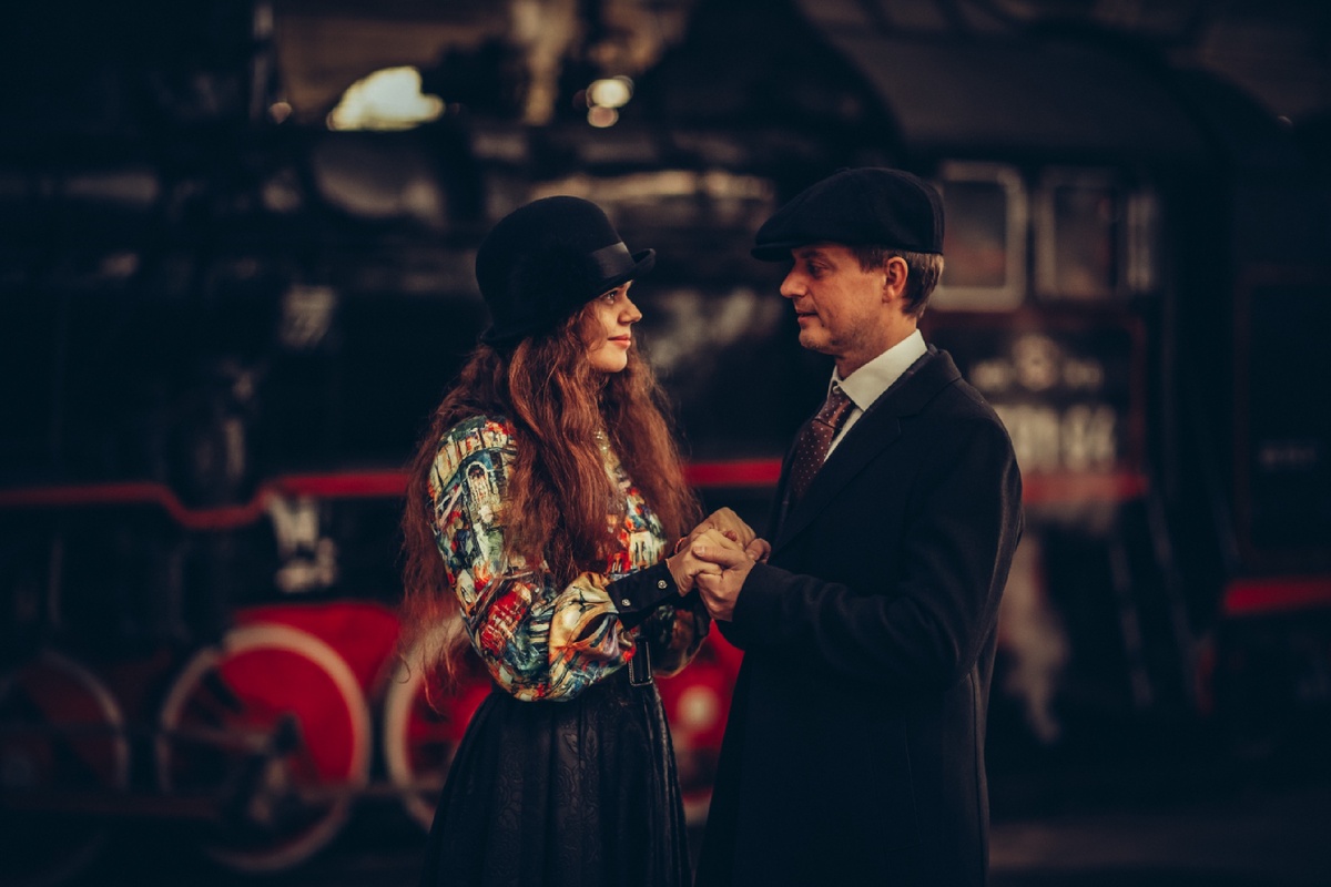 Мы придумали сценарий и сделали съёмку к нашей истории 