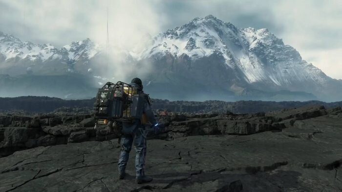 Пейзажи Death stranding.