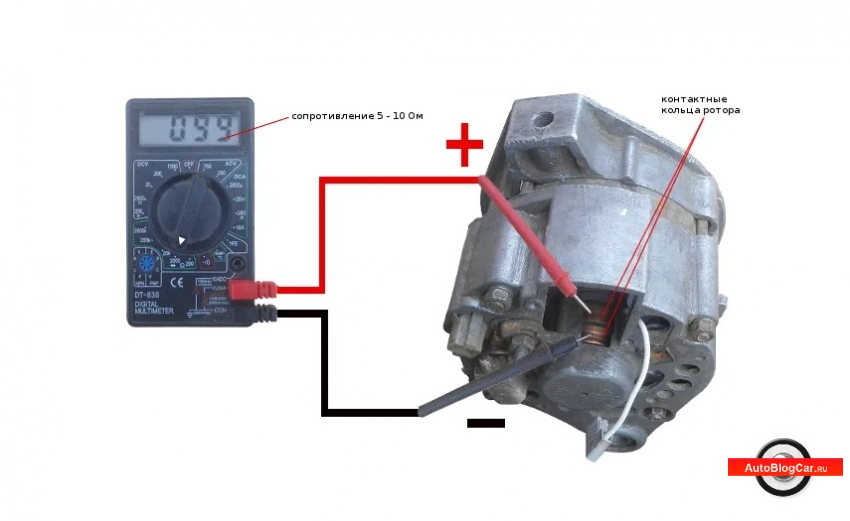 Как проверить зарядку генератора мультиметром на автомобиле