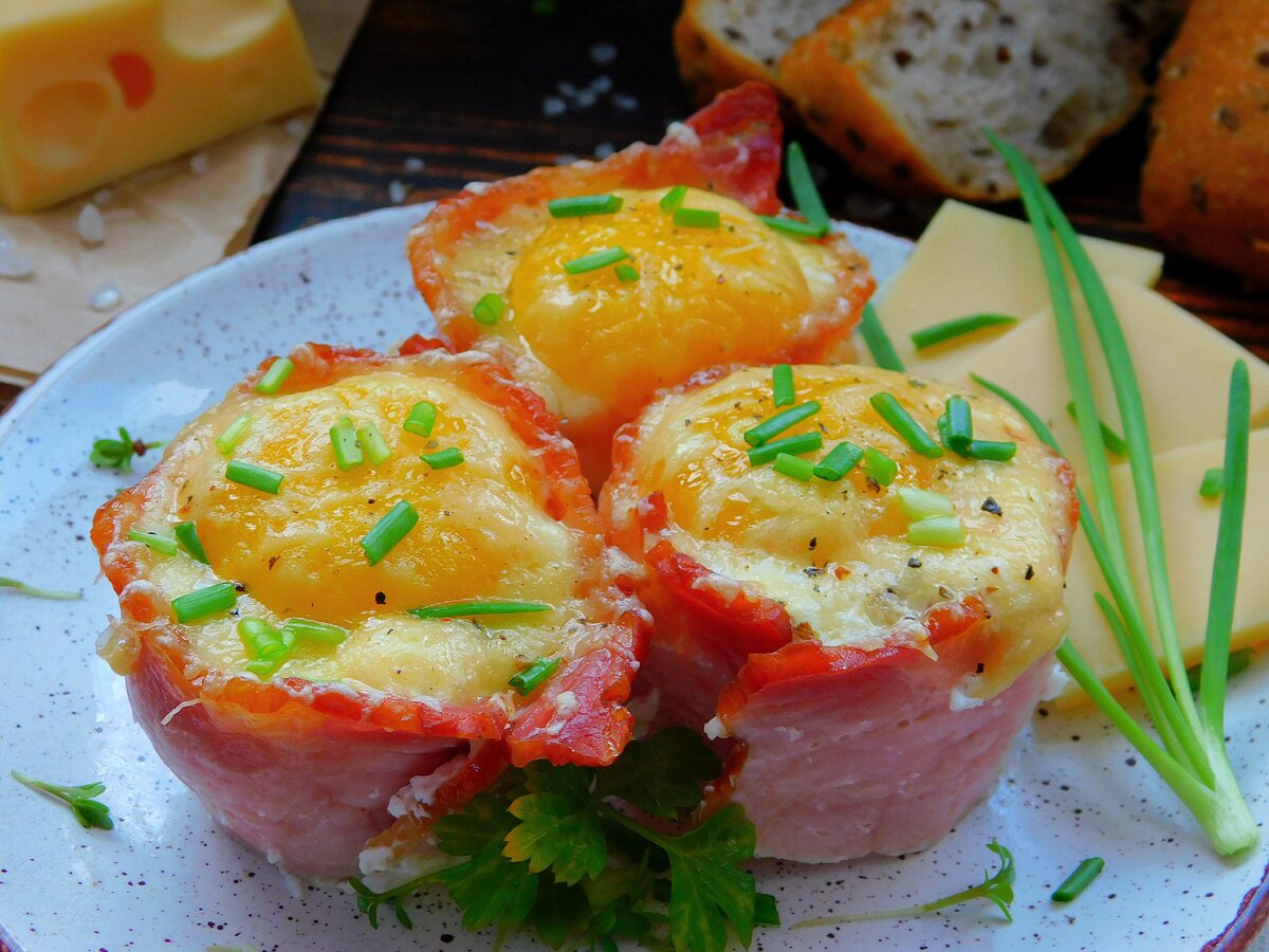 буженина с яйцом