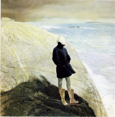 О, ОДИНОЧЕСТВО... ХУДОЖНИК ANDREW NEWELL WYETH / ЭНДРЮ НЬЮЭЛЛ УАЙЕТ (США, 1917-2009)