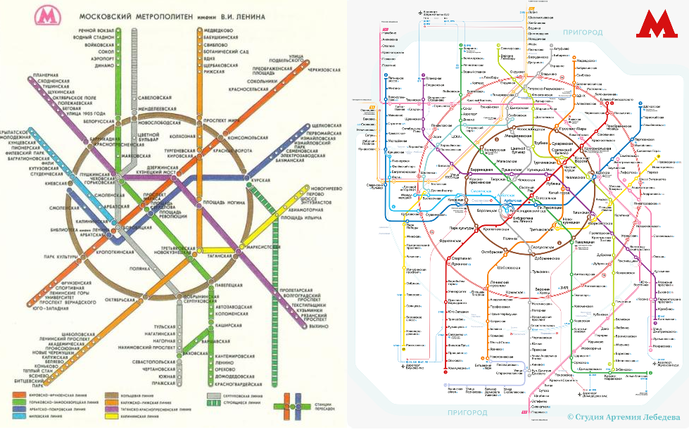 Карта метрополитена москвы крупный план