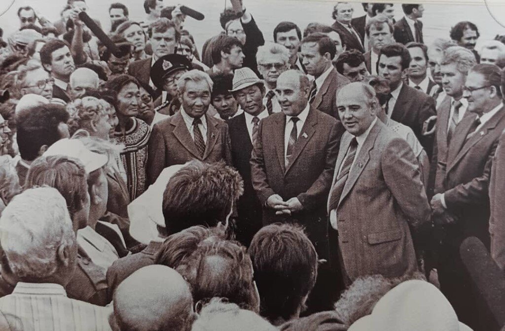 Шестой и последний Генсек ЦК КПСС и первый и последний Президент Советского Союза.