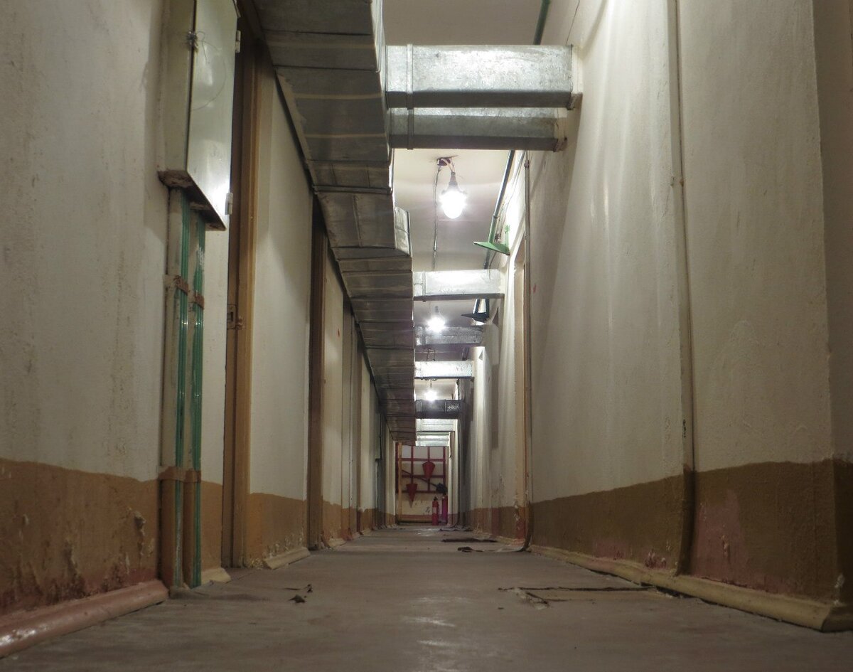 Основной коридор объекта