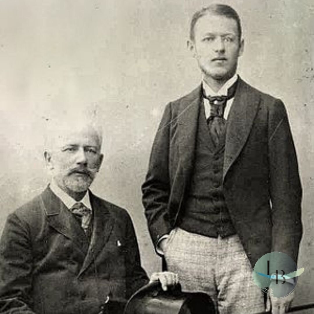 П. Чайковский со своим племянником Владимиром (Бобом)