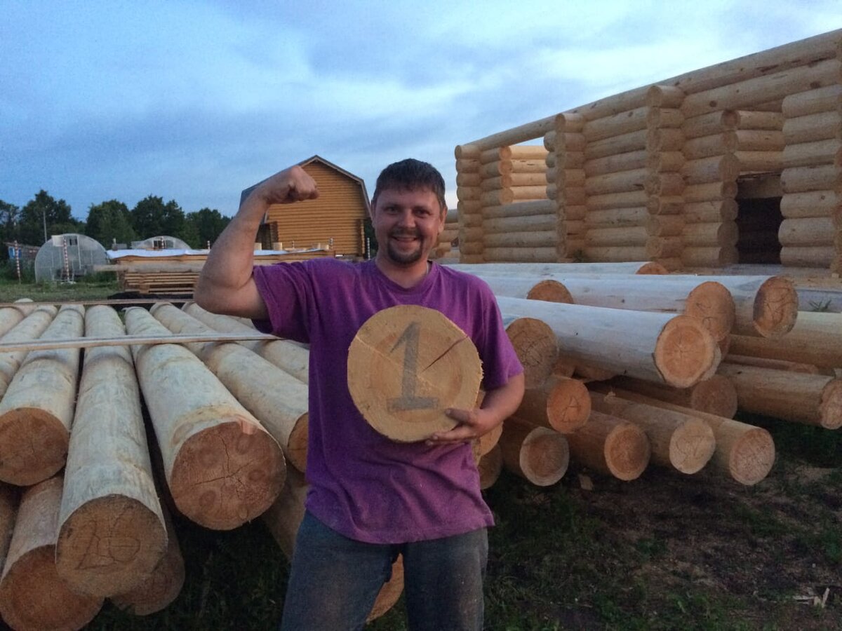 И сейчас, после стольких трудов, связанных со строительством дома, Петрович уверен, что сруб из архангельской сосны - номер 1! 