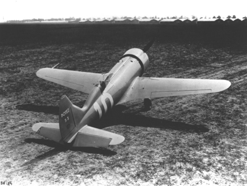 Potez 53. Вид сзади. Фото: Public domain