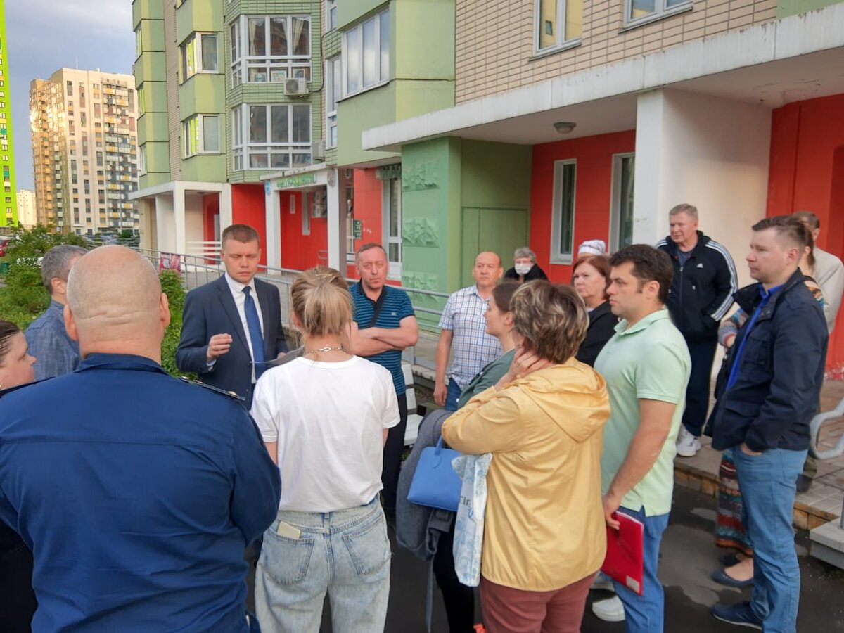 Встреча с жителями Некрасовки