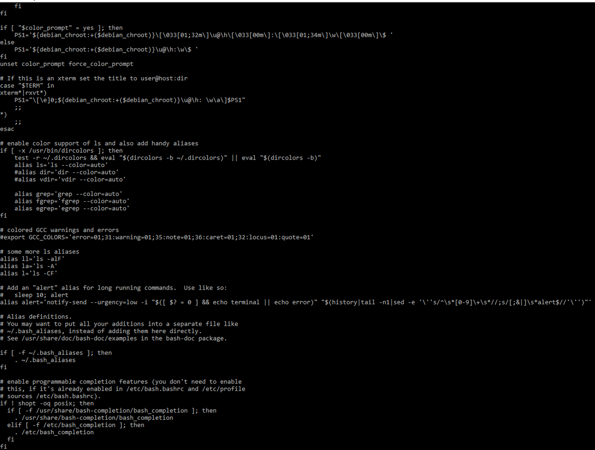 Etc bashrc. ~/.Profile~/.bashrc файл. Черный файл. Bashrc настройка. Bash if.