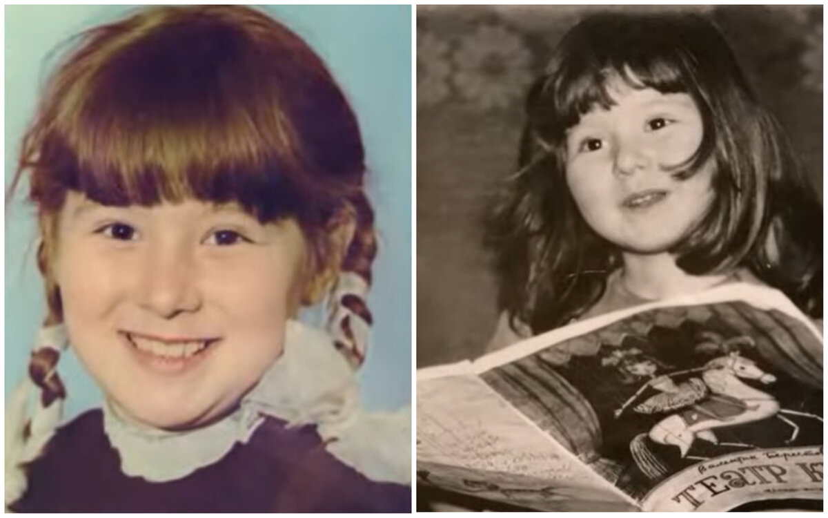 Маленькая Юля Куварзина.