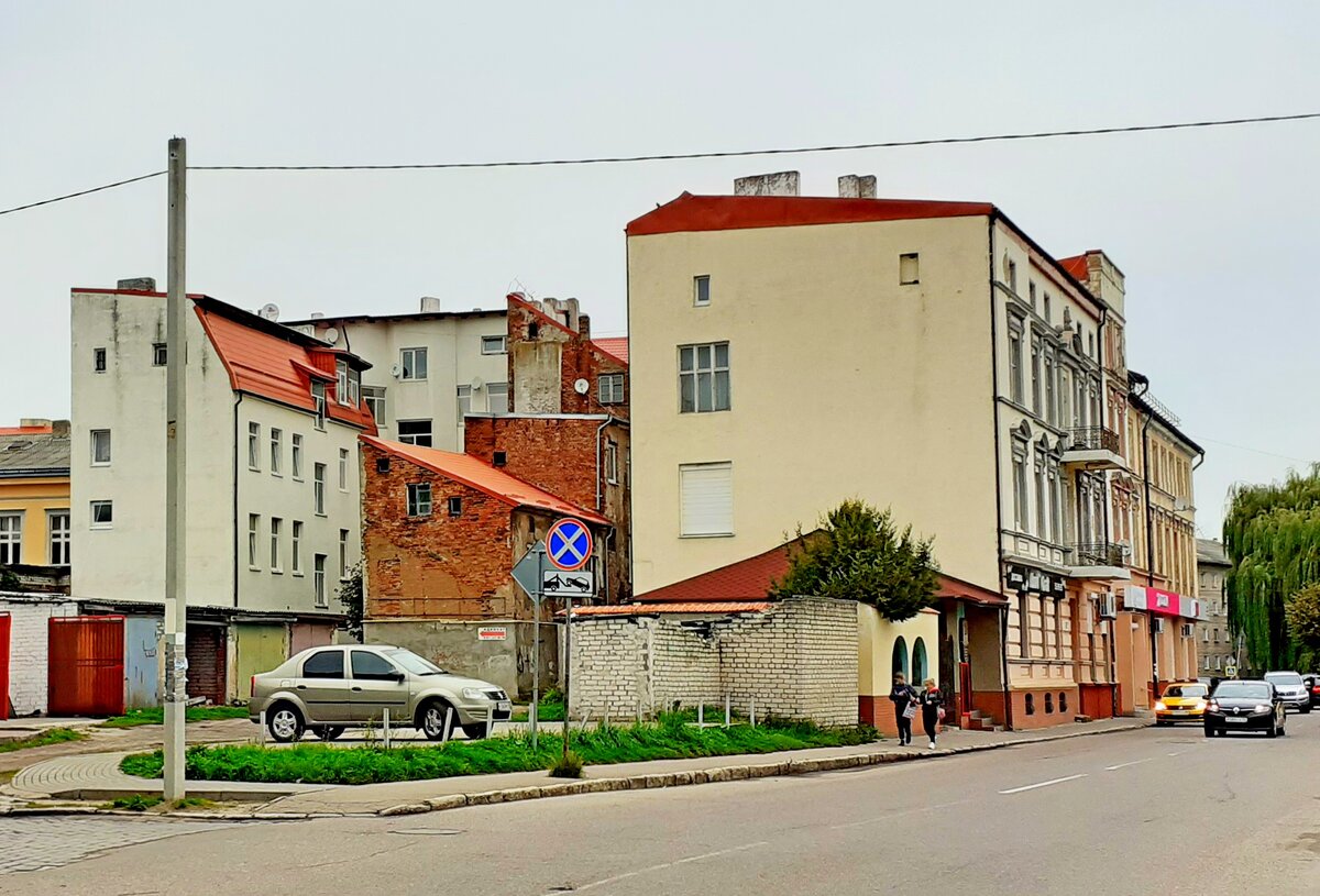 Остатки кварталов довоенного Тильзита в Советске Калининградской обл. Фото автора