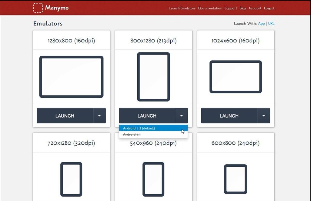 Manymo эмулирует Android на любом устройстве