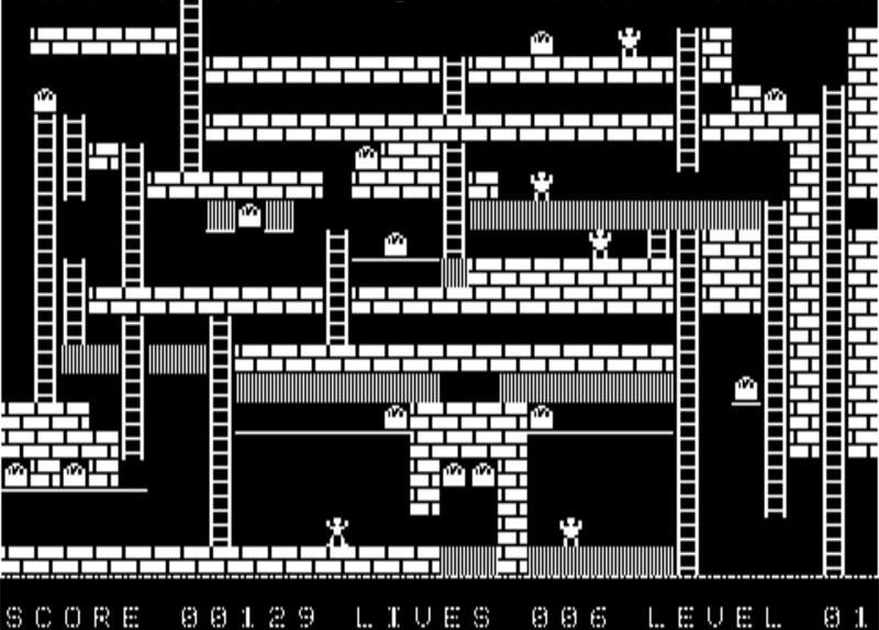 Одна из первых моих игр в жизни. Пародия на "Lode Runner" для БК 0010-01