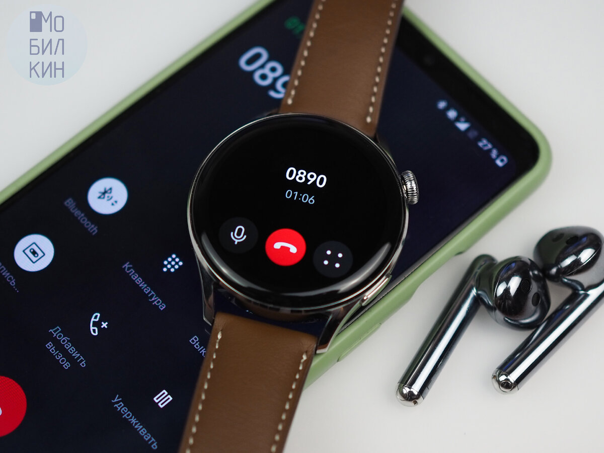 Телефон, который помещается на вашем запястье. Обзор умных часов с eSIM  Huawei Watch 3 и наушников FreeBuds 4 | Мобилкин | Дзен