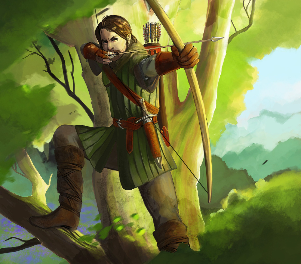 Как вам такой Робин гуд?