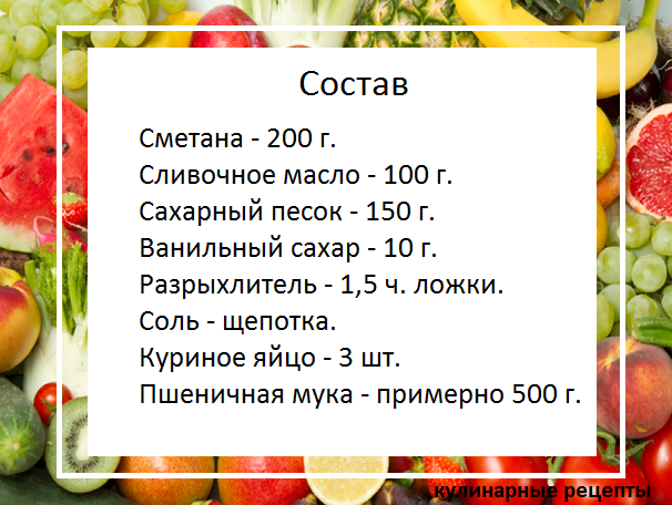 кулинарные рецепты