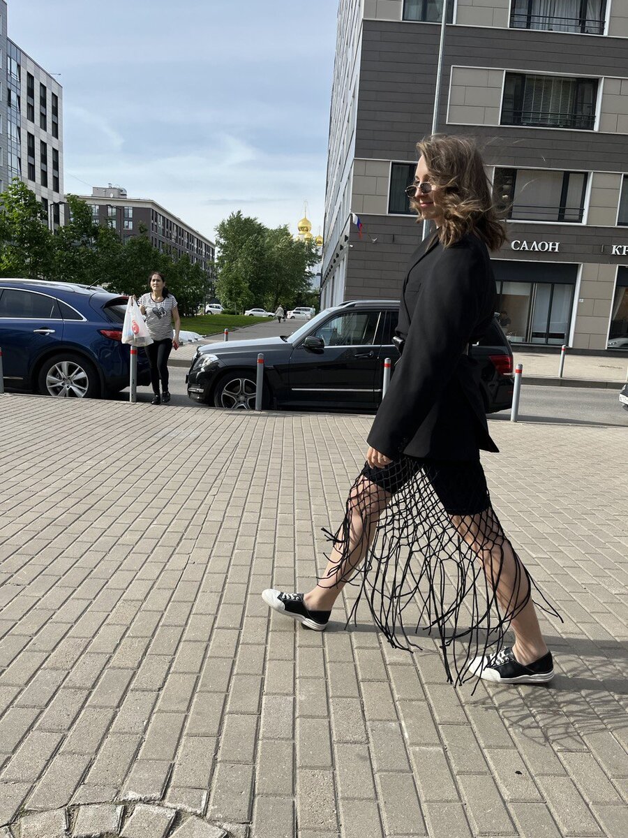 Юбка-сетка бренда ZAKHAROVA