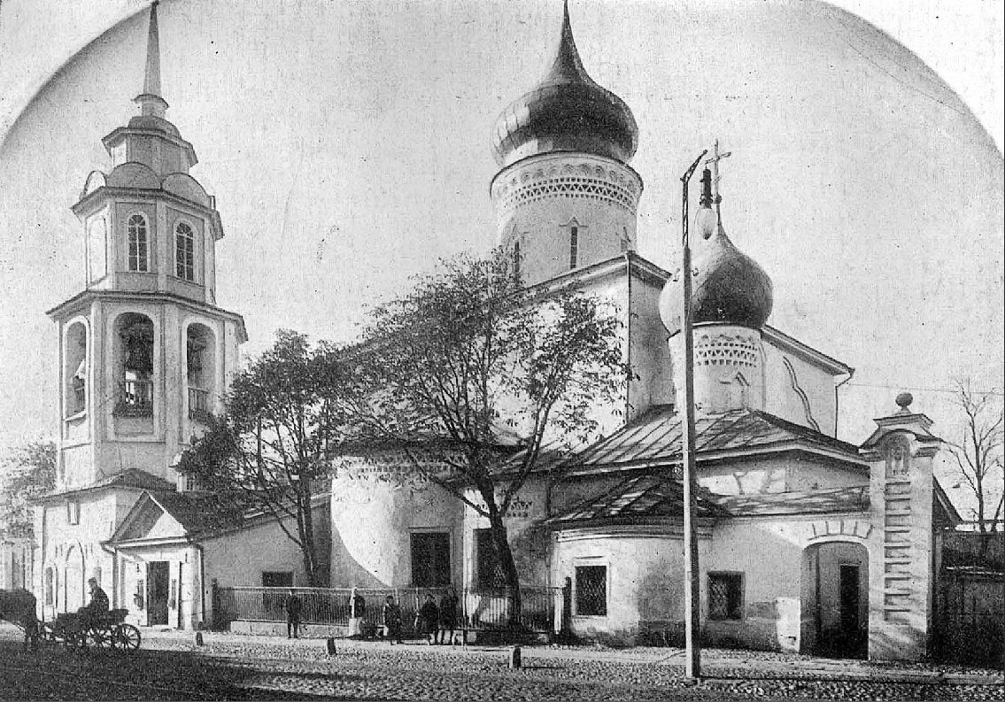Церковь Николая со Усохи. Снимок О. И. Парли