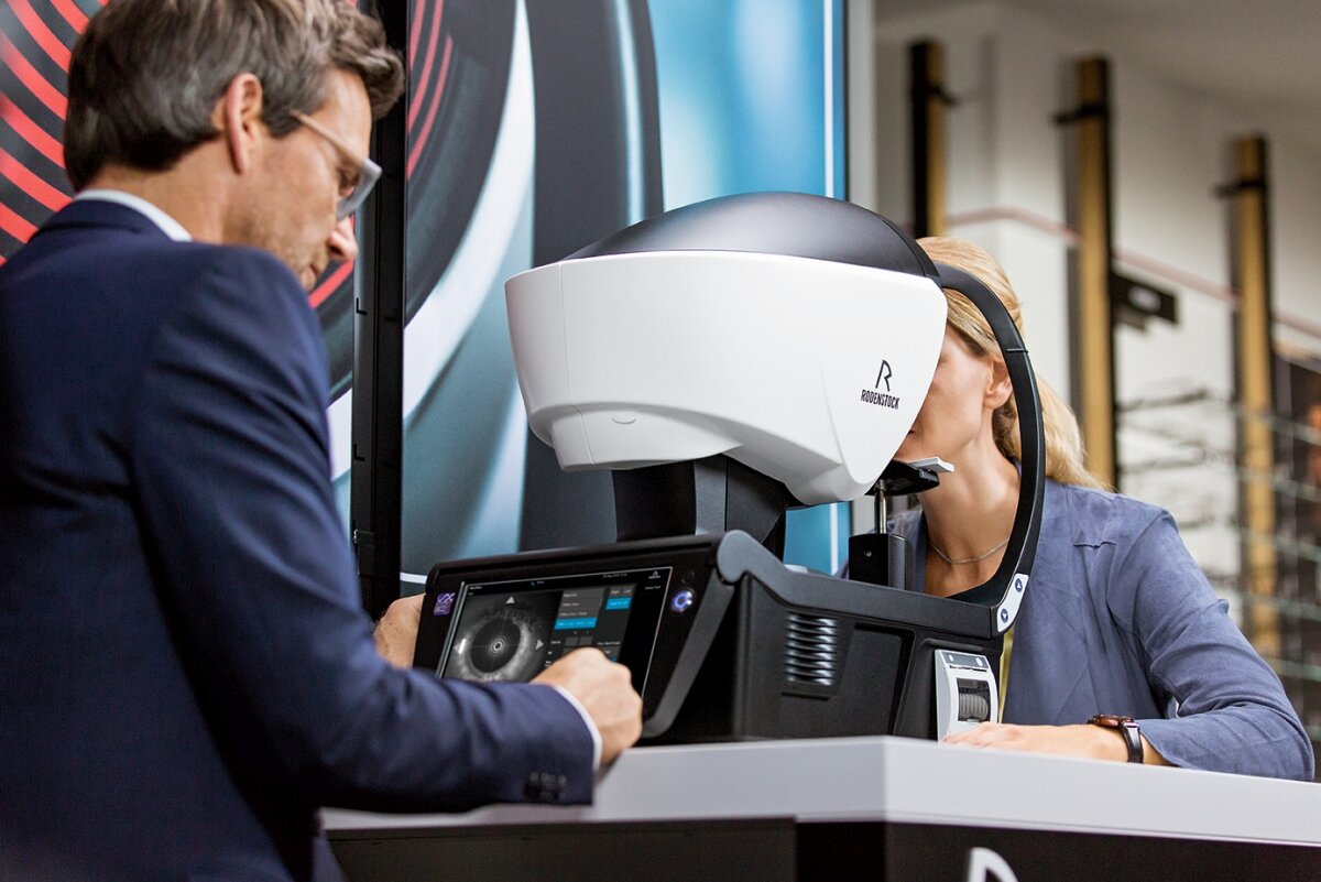 DNEYE Scanner Rodenstock Линзмастер