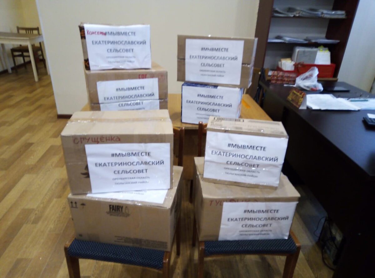    В Оренбуржье продолжается сбор гуманитарной помощи для мобилизованных и жителей ДНР Елена Шкатова