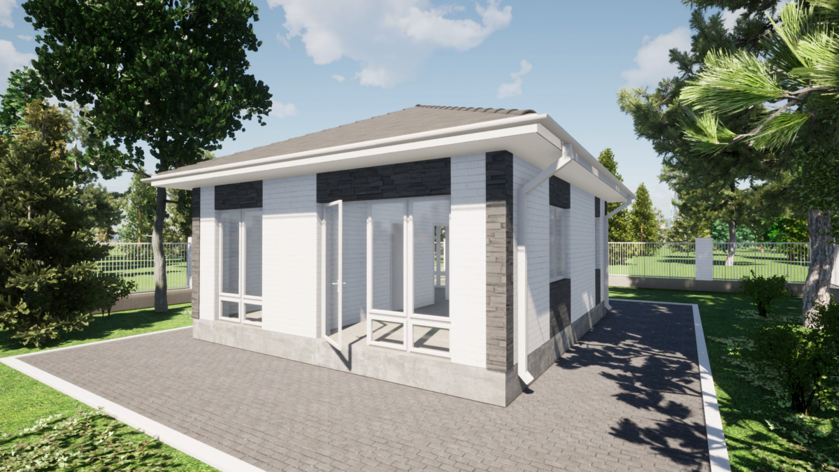 Проект разработан архитектором ООО "СК "Домовой" (г. Краснодар)