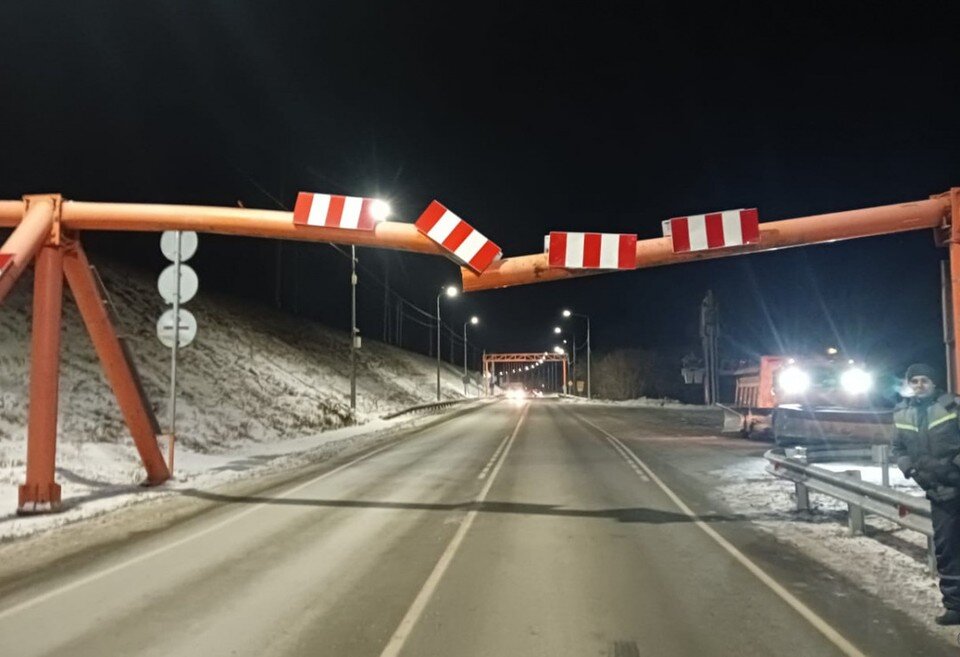     На участке проводят ремонтные работы  Минтранс Алтайского края