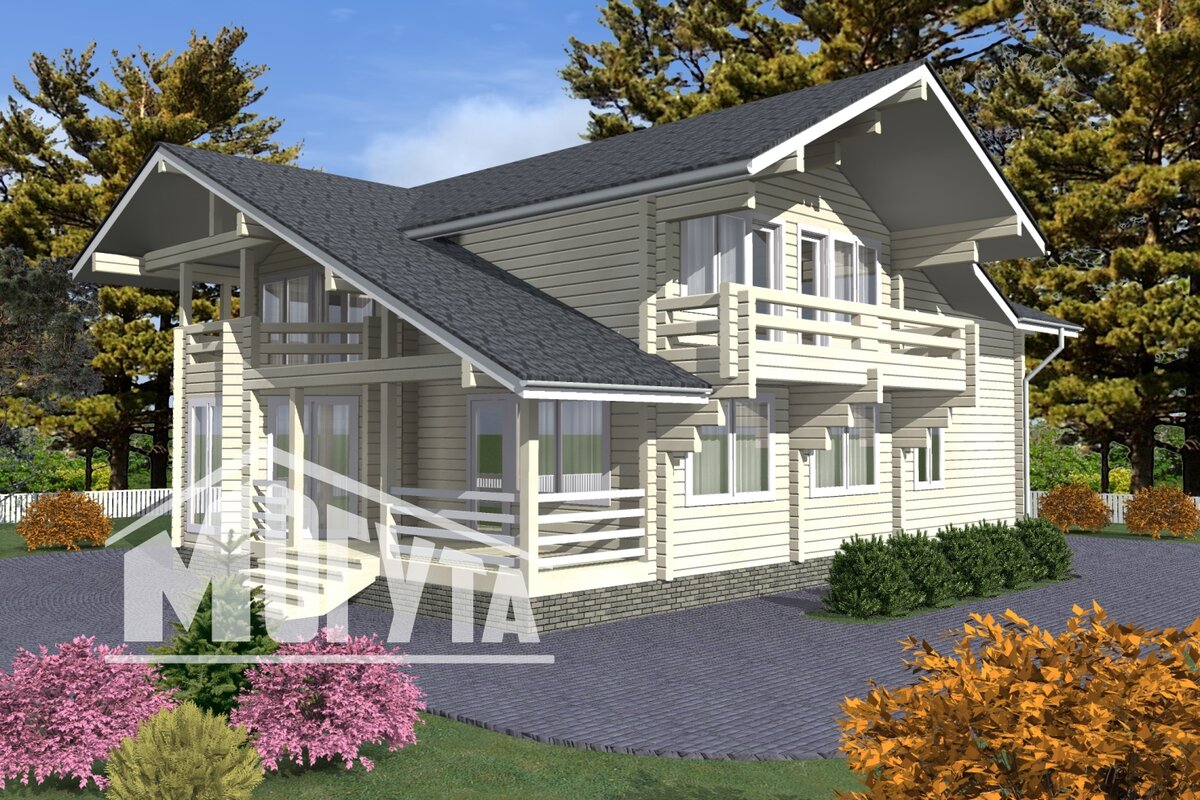 Дом из бруса в Пятигорске