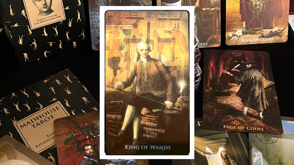 Колода «Madhouse Tarot» Eugene Vinitski, Elsa Khapatnukovski 