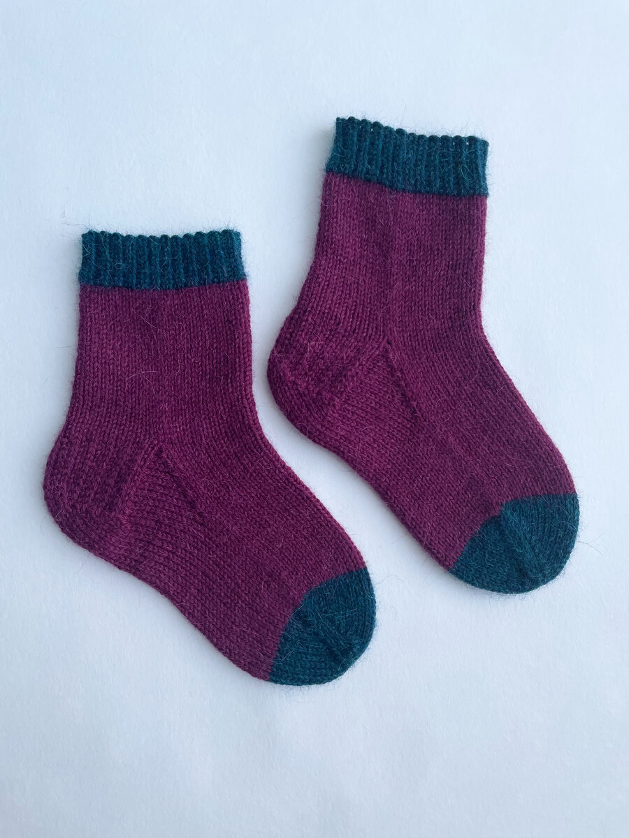 МК Детские носки спицами на 3 года - Вязание для детей - Страна Мам