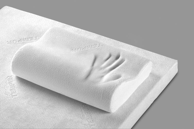 Знаменитый отпечаток руки, символизирующий память формы - изобретение Tempur