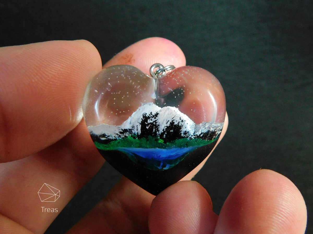 Допустим здесь. Мне кажется пузыри в заснеженных горах как-то странно выглядят