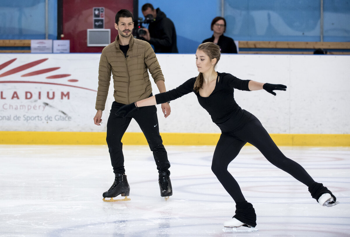 Алексия Паганини и Стефан Ламбьель