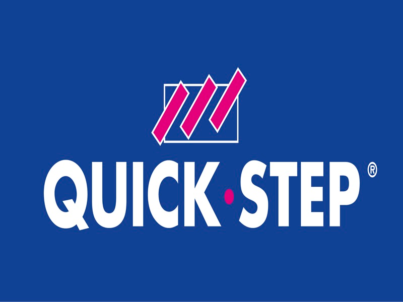 Логотип компании Quick-Step. Источник www.vsem-kvartira.ru
