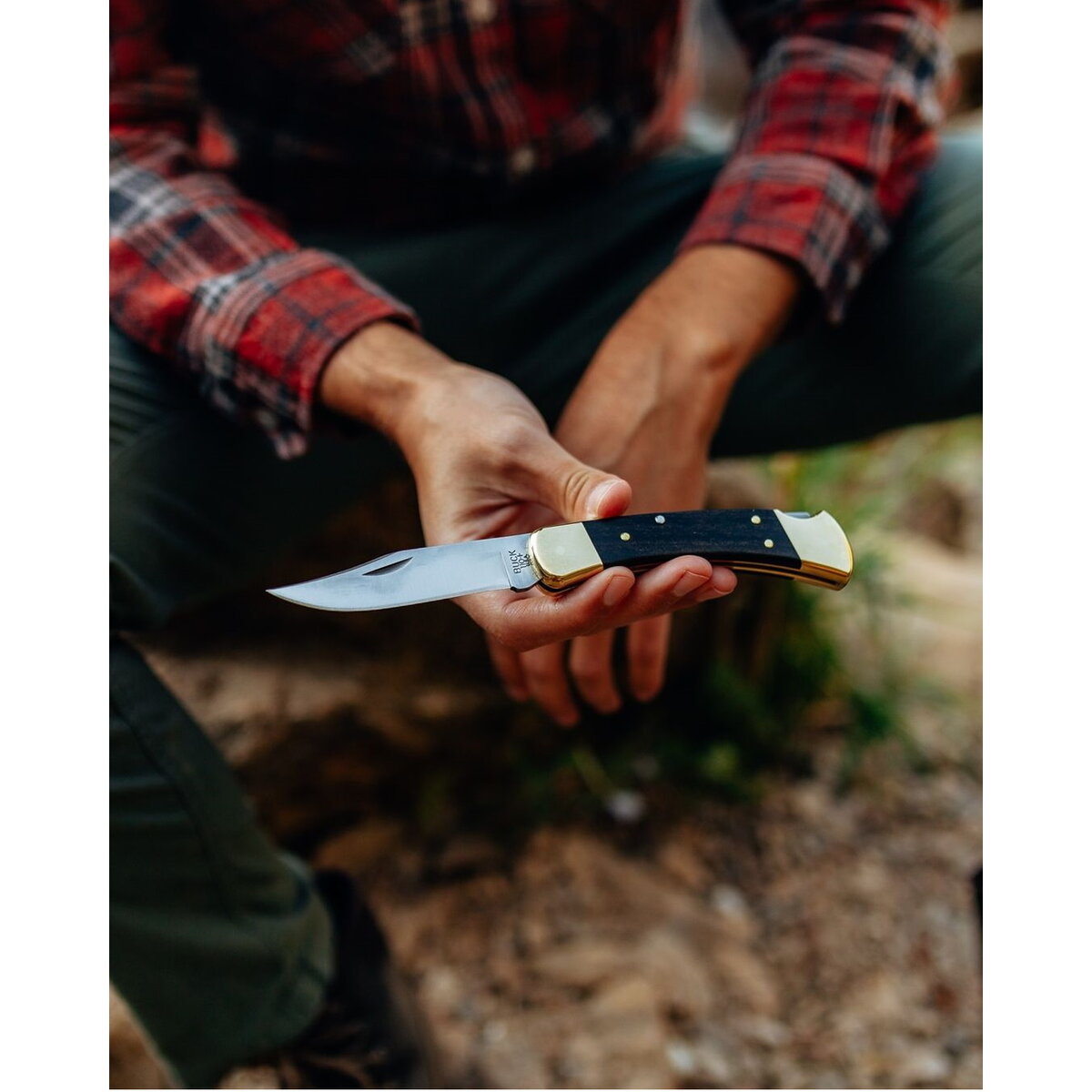 Складной нож Buck Folding Hunter Rosewood  (фото взято с instagram.com/buckknives) 