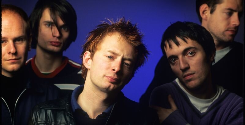 Radiohead в середине 90-х, признанные «певцы своего поколения».