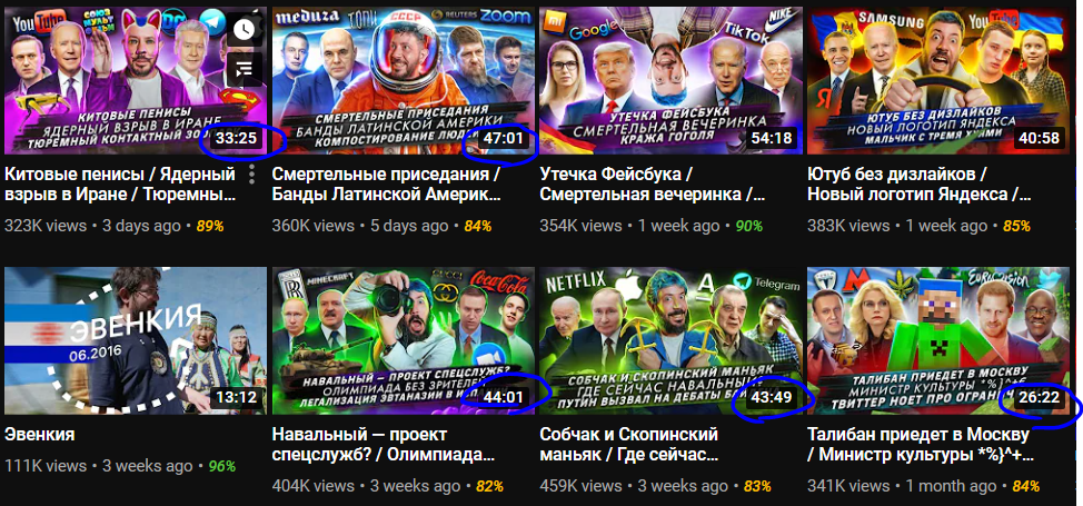 Что за тайм-кодом, одному Лебедеву извествно
