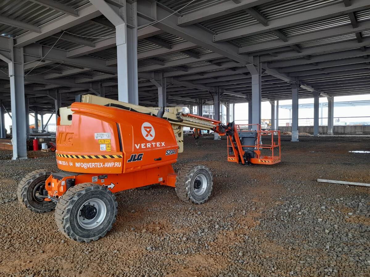 JLG 520 AJ из арендного флота Vertex